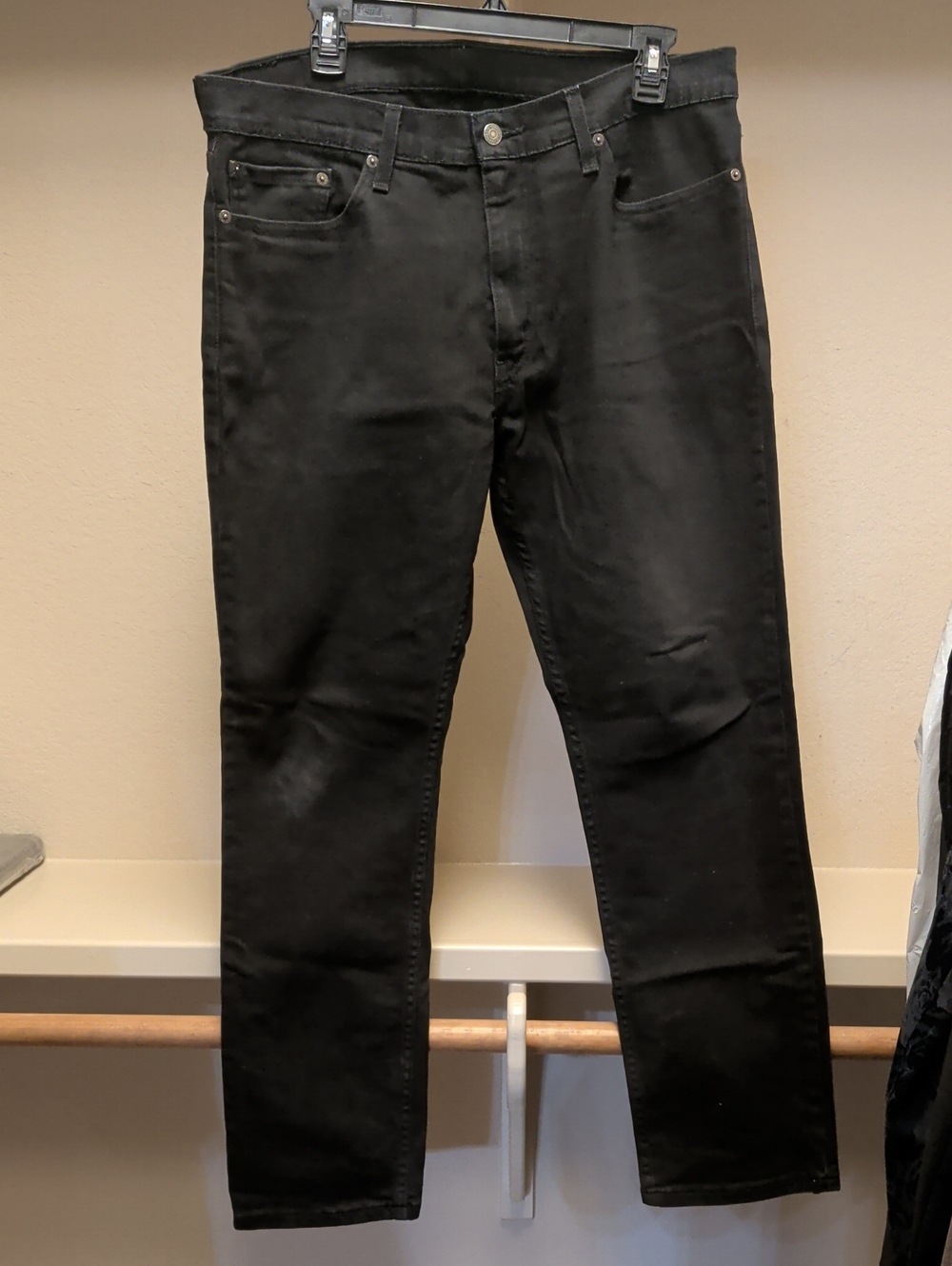 Levi's 511 Men's Slim Jeans in Black Denim